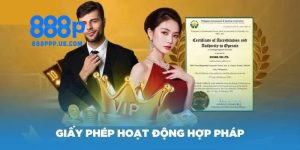 Giấy phép hoạt động 888P